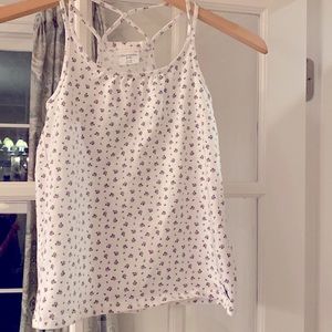Abercrombie Kids 11/12 floral tank
